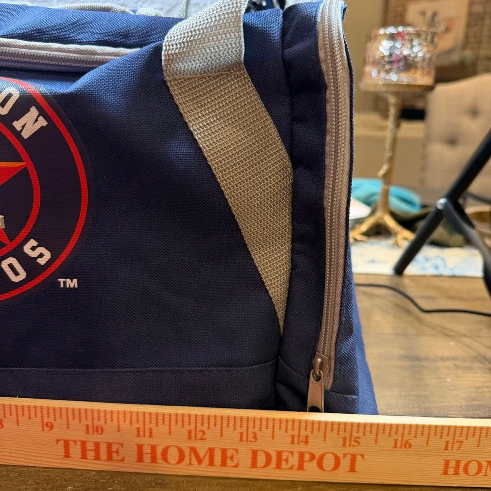 Houston Methodist Houston Astros Duffel Bag Mens Womens OS Navy Blue MLB Sports